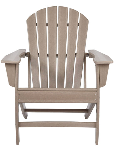 Sundown Treasure - 2 Pc. - Adirondack Chair And Ottoman - Premium 2 Piece Outdoor Sets from Signature Design by Ashley® - Just $437.50! Shop now at brett interiors