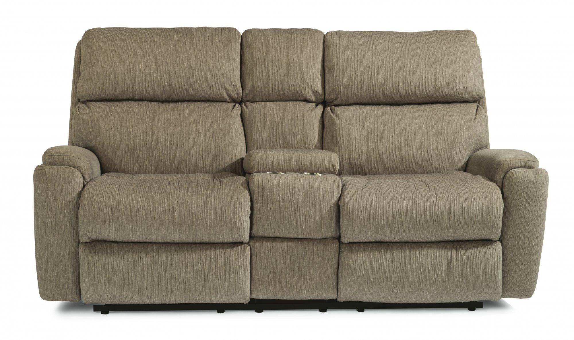 Rio - Reclining Loveseat With Console - Premium Reclining Loveseats from Flexsteel - Just $2625! Shop now at brett interiors