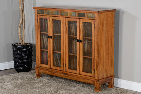 Sedona - 42" Bookcase - Light Brown - Premium Standard Bookcases from Sunny Designs - Just $835! Shop now at brett interiors