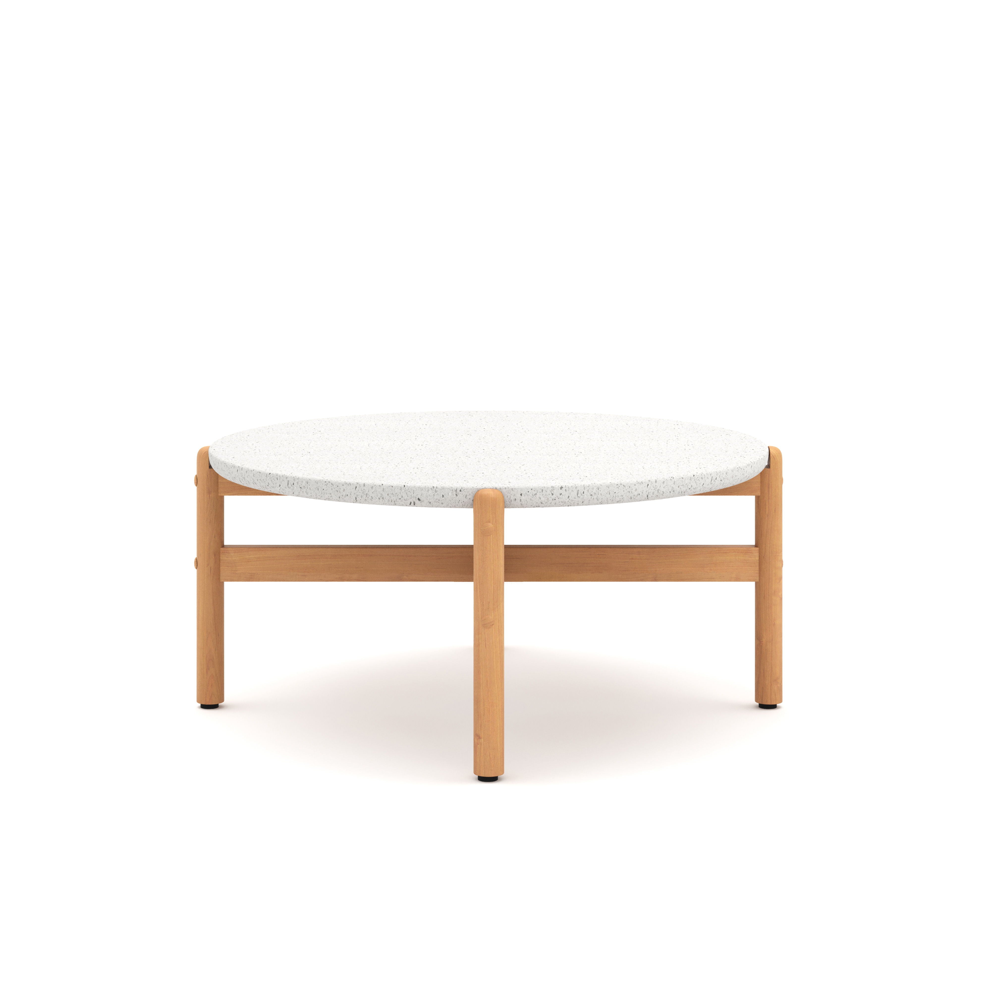 Solstice - Coffee Table With Terrazo Top - White - Premium Coffee Tables from New Classic - Just $275! Shop now at brett interiors