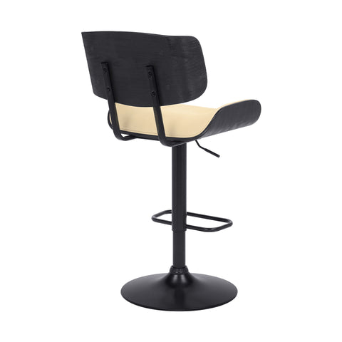 Brooklyn - Adjustable Swivel Bar Stool - Premium Adjustable Height from Armen Living - Just $237.50! Shop now at brett interiors