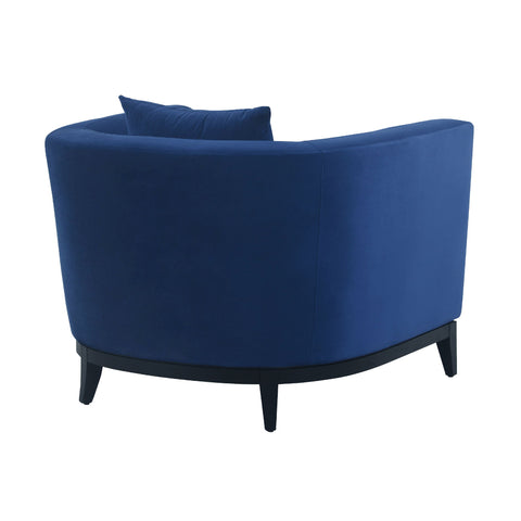 Melange - Velvet Upholstered Accent Chair - Premium Arm Chairs from Armen Living - Just $1532.50! Shop now at brett interiors