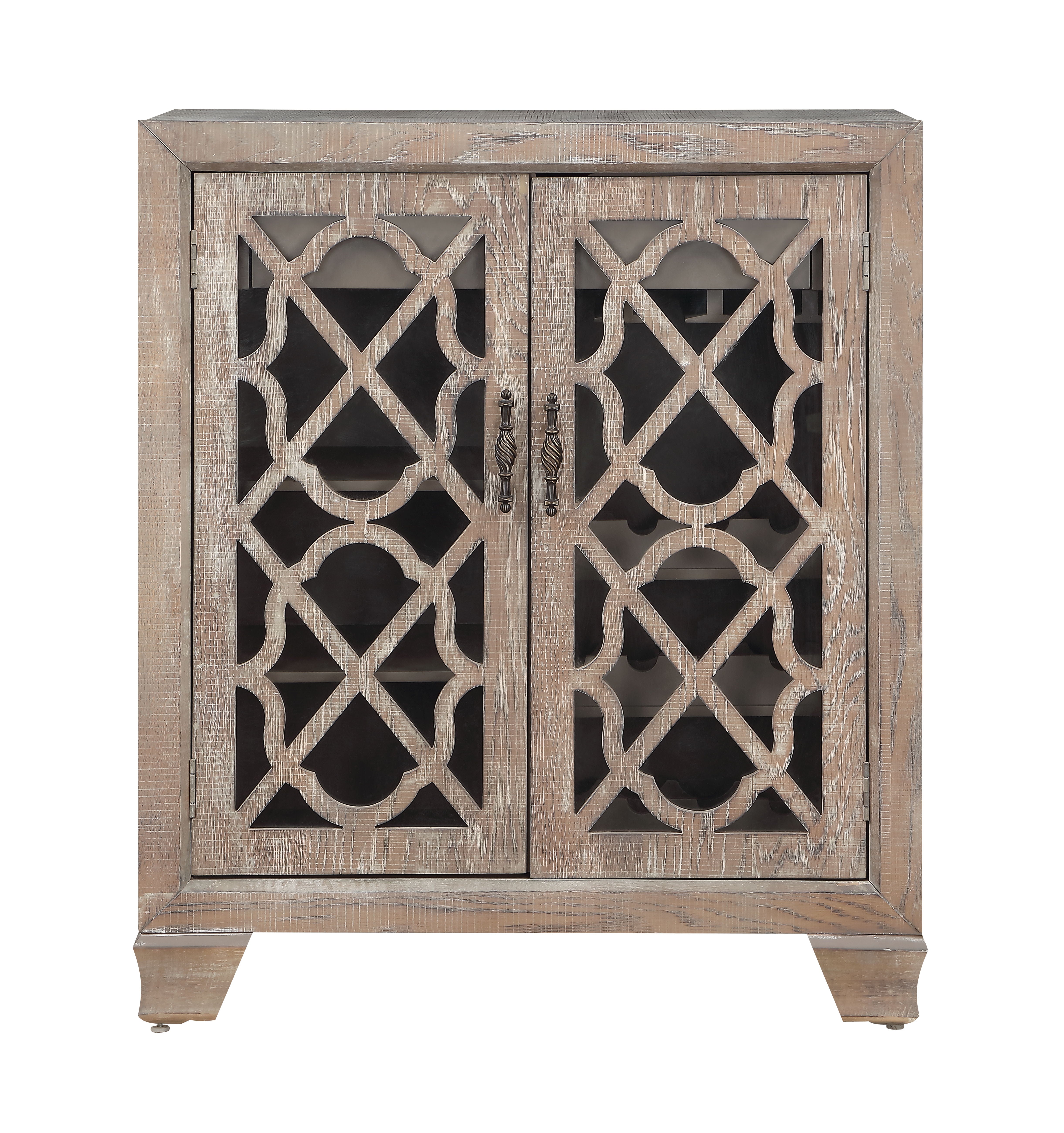 Dakota - Two Door Wine Cabinet - Bronte Light Brown - Premium Accent Cabinets from Coast2Coast Home - Just $2887.50! Shop now at brett interiors