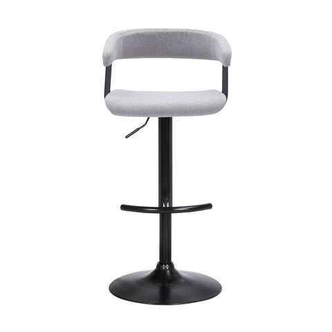 Calista - Adjustable Bar Stool - Premium Adjustable Height from Armen Living - Just $215! Shop now at brett interiors