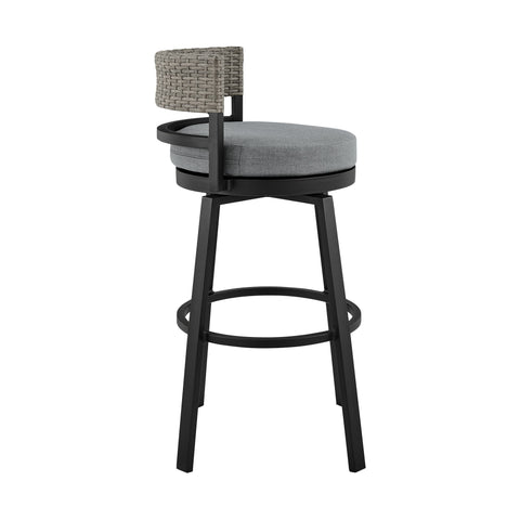 Encinitas - Outdoor Patio Swivel Bar Stool - Premium Counter Height (24"-27") from Armen Living - Just $767.50! Shop now at brett interiors