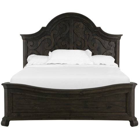 Bellamy - Complete Shaped Panel Bed - Premium Panel Beds from Magnussen Furniture - Just $2617! Shop now at brett interiors