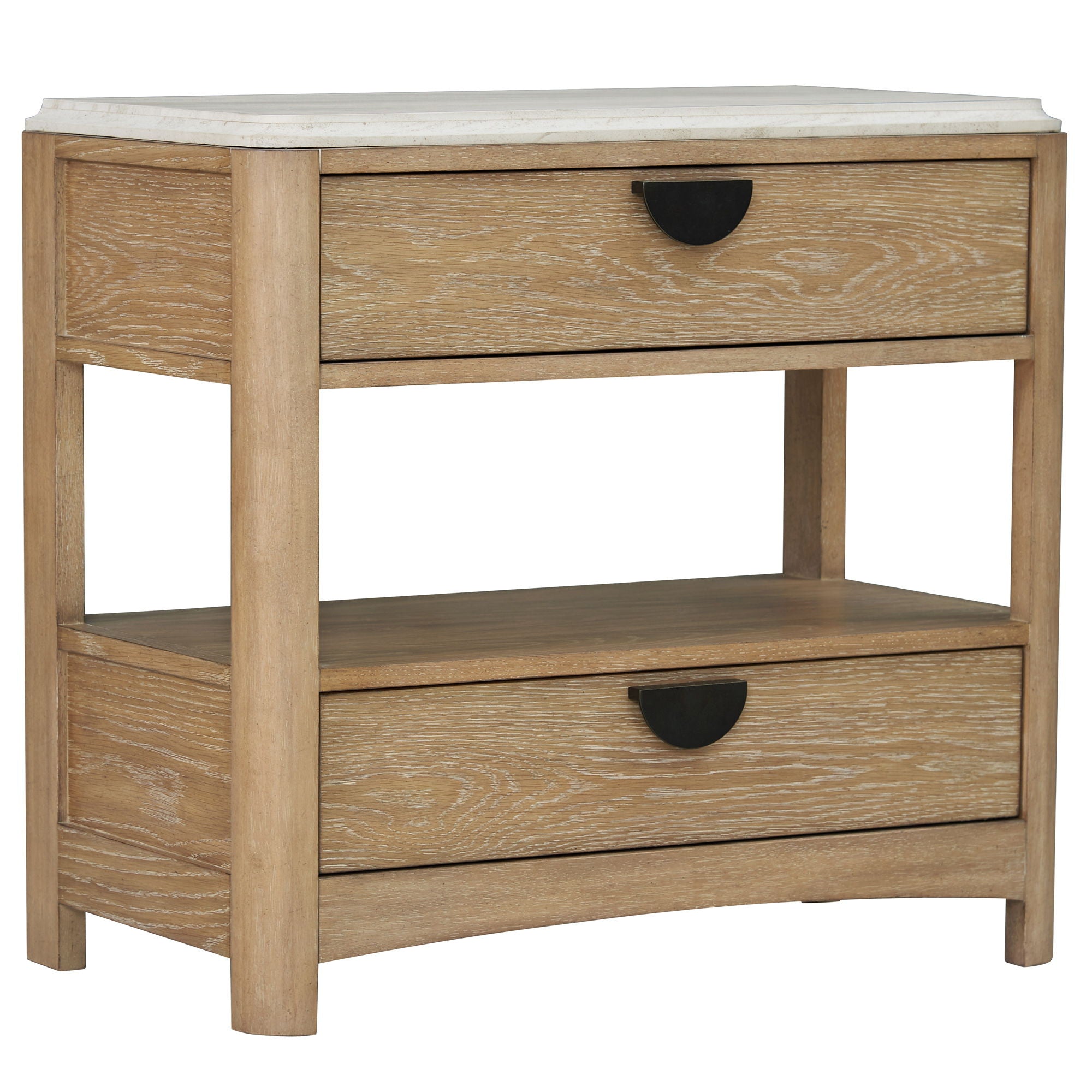 Escape - Bedroom 2 Drawer Nightstand - Glazed Natural Oak - Premium Accent Nightstands from Parker House - Just $547.50! Shop now at brett interiors