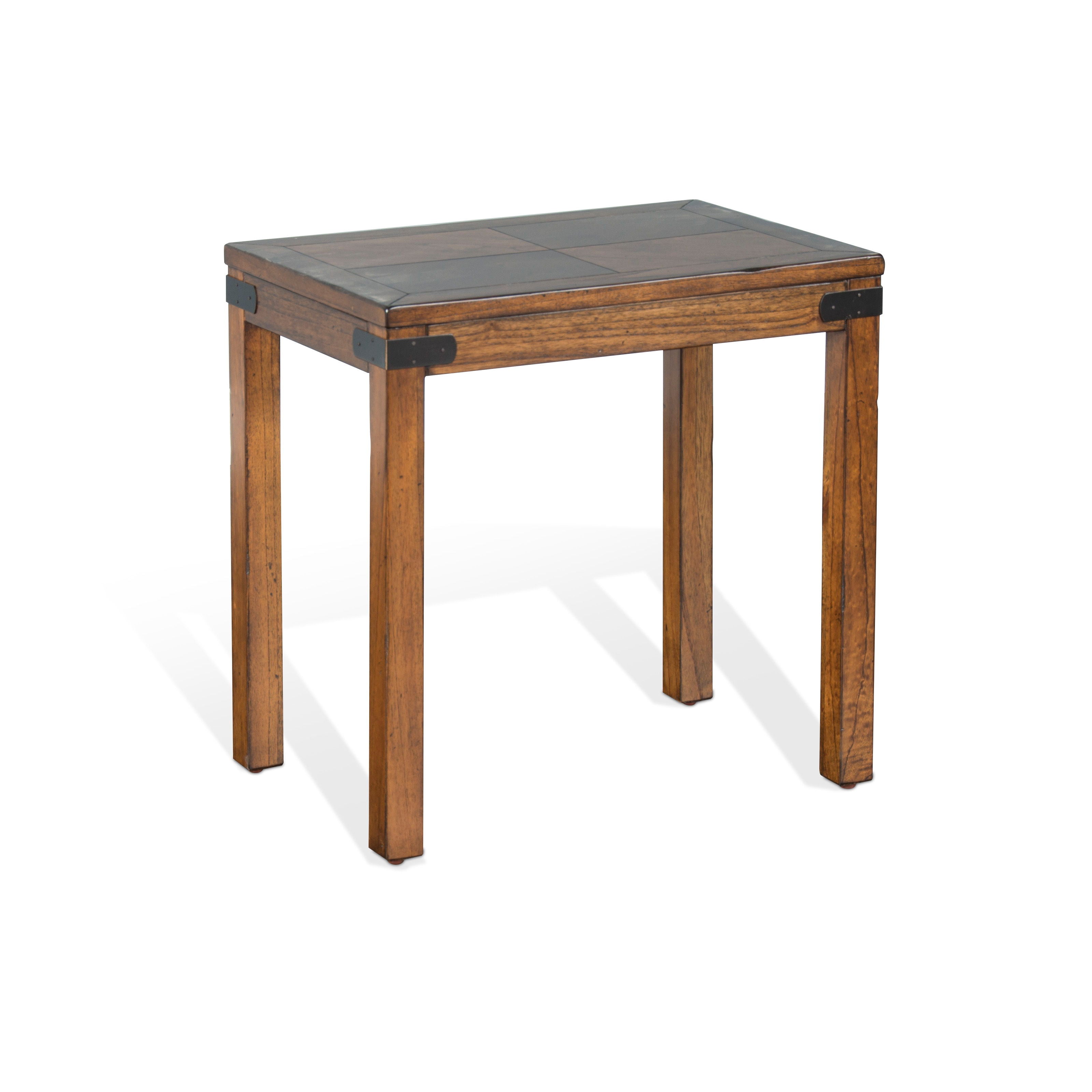 Safari - Chair Side Table - Dark Brown - Premium Chair Side Tables from Sunny Designs - Just $262! Shop now at brett interiors