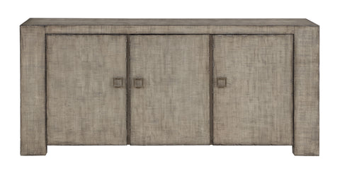 Malcolm - Three Door Credenza - Valley Forge Weathered Gray - Premium Credenzas from Coast2Coast Home - Just $3135! Shop now at brett interiors