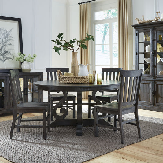 Bellamy - Round Dining Table - Premium Dining Tables from Magnussen Furniture - Just $1228! Shop now at brett interiors