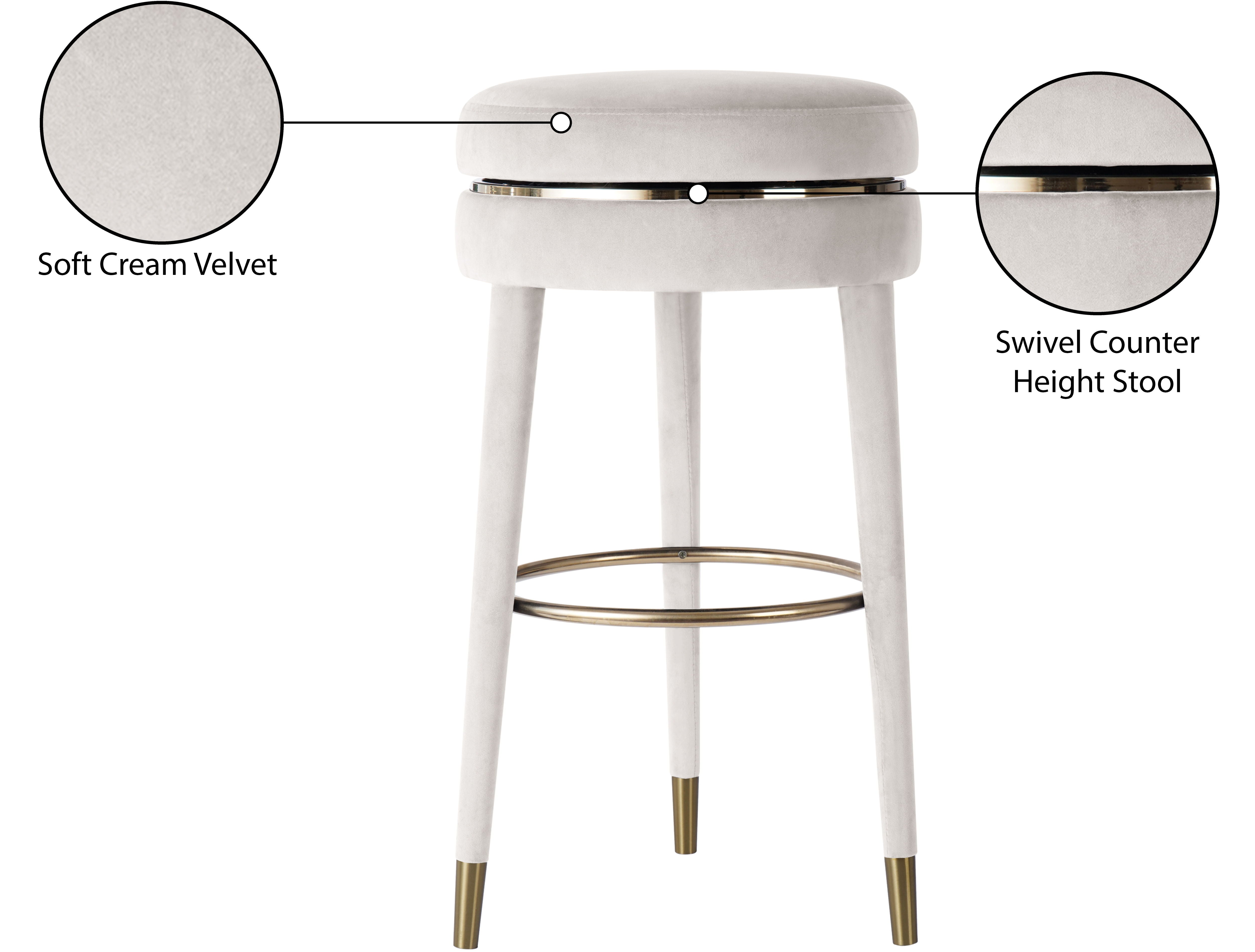 Coral - Counter Stool - Premium Counter Height (24"-27") from Meridian Furniture - Just $337.50! Shop now at brett interiors