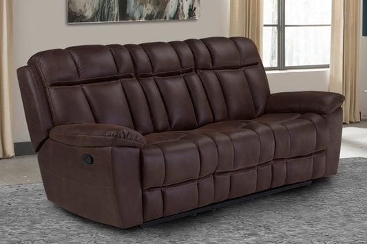 Goliath - Manual Sofa - Arizona Brown - Premium Reclining Sofas from Parker Living - Just $1047.50! Shop now at brett interiors