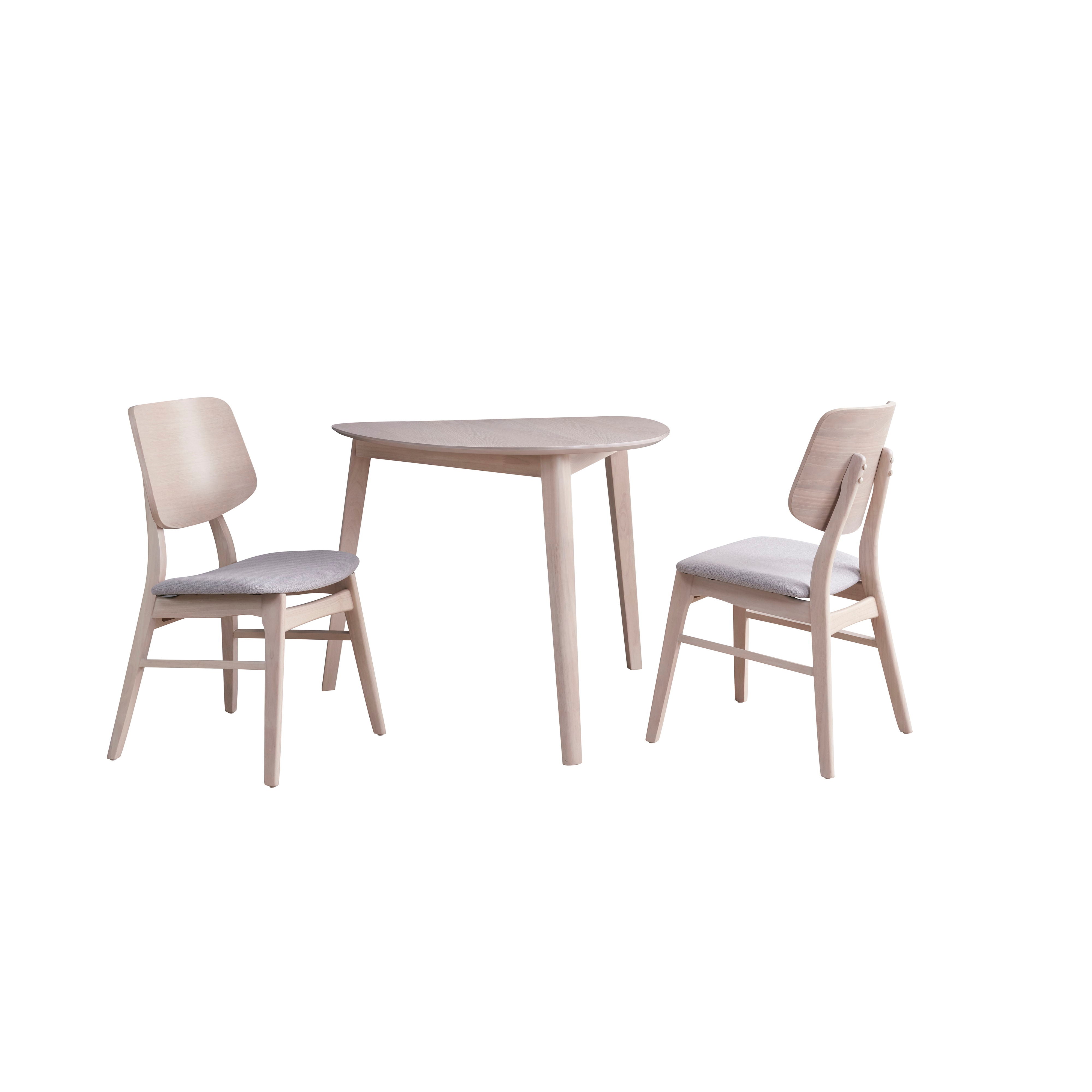 Oscar - Corner Table & 2 Chairs - Premium 3 Piece Dining Room Sets from New Classic - Just $480! Shop now at brett interiors