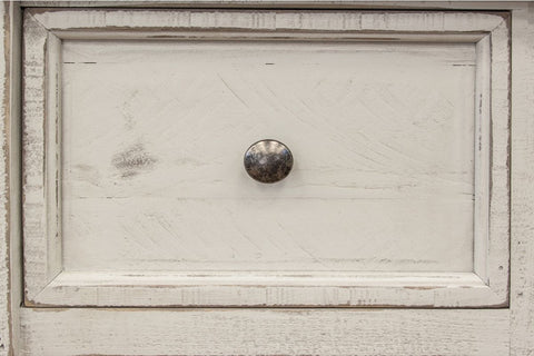 Stone - Chest With 5 Drawer / 1 Door - Antiqued Ivory / Weathered Gray - Premium Gentleman’s Chests from International Furniture Direct - Just $1775! Shop now at brett interiors