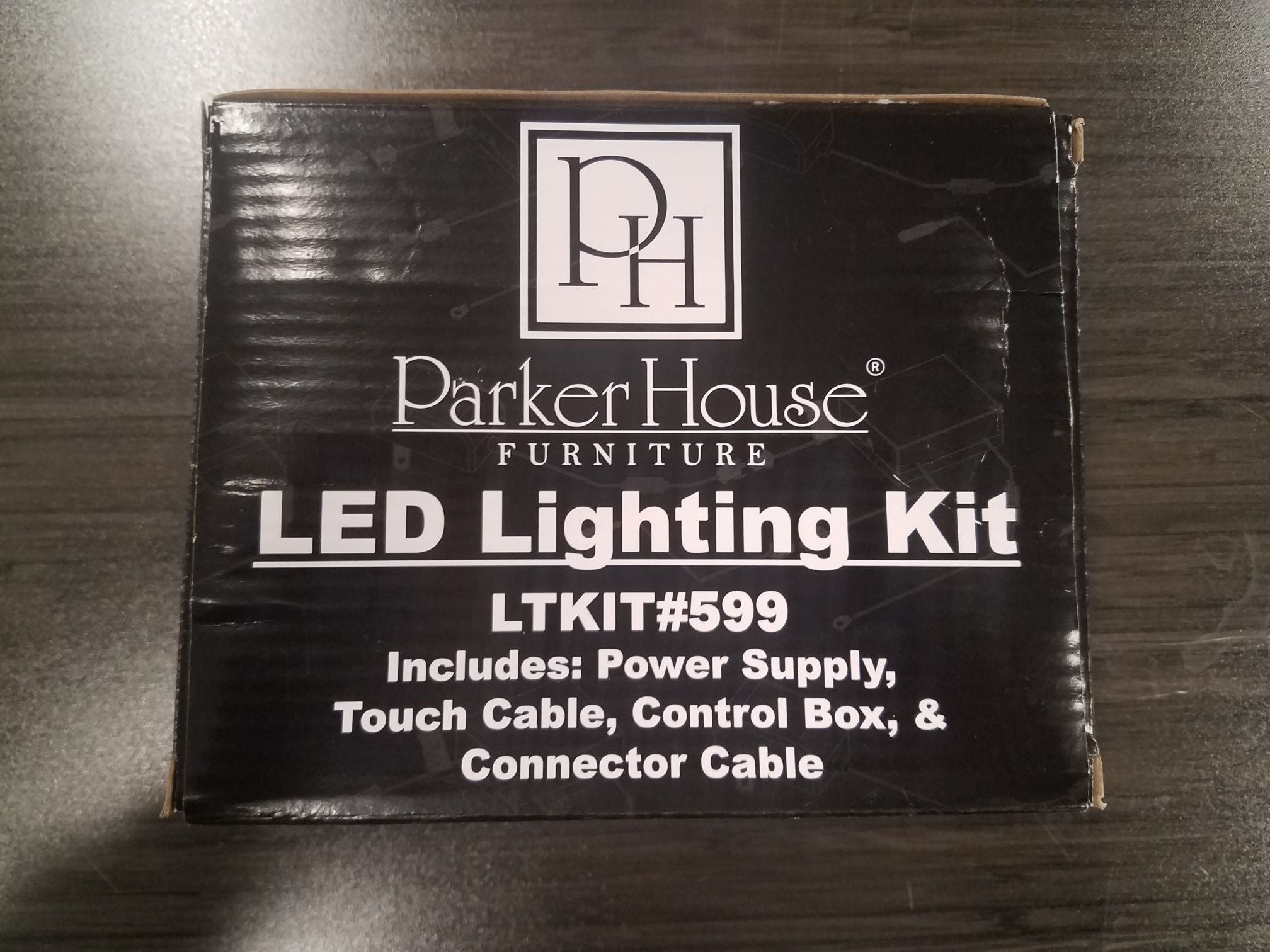 Led Lighting Kit - Power Box and LED Lighting - Black - Premium Batteries from Parker House - Just $50! Shop now at brett interiors