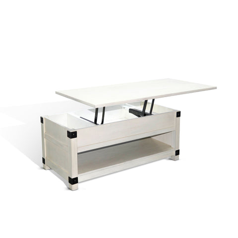 Bayside - Coffee Table With Lift Top - White - Premium Coffee Tables from Sunny Designs - Just $617! Shop now at brett interiors