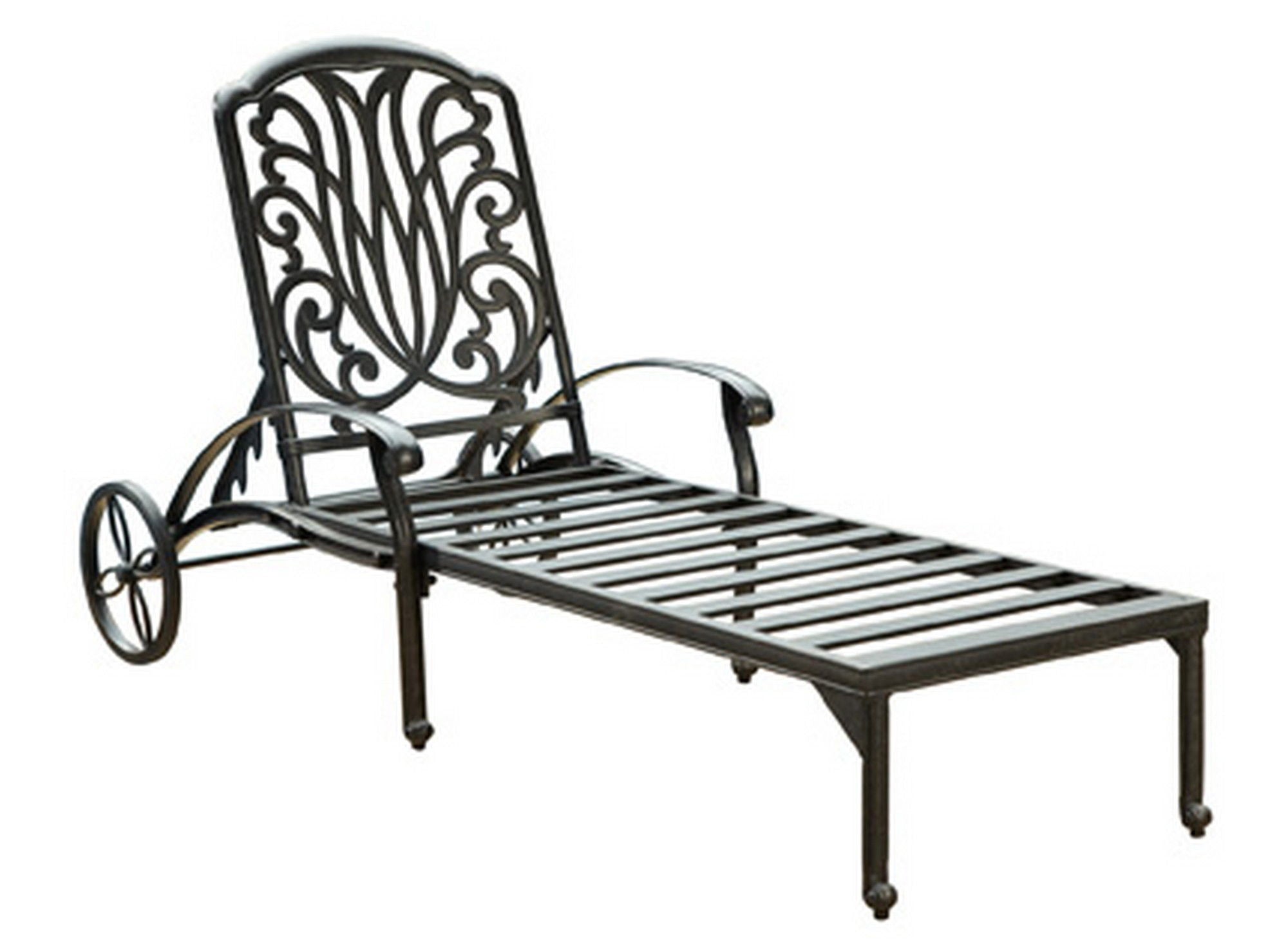 Capri - Outdoor Chaise Lounge - Dark Gray - Premium Chaises from Homestyles - Just $2239.98! Shop now at brett interiors