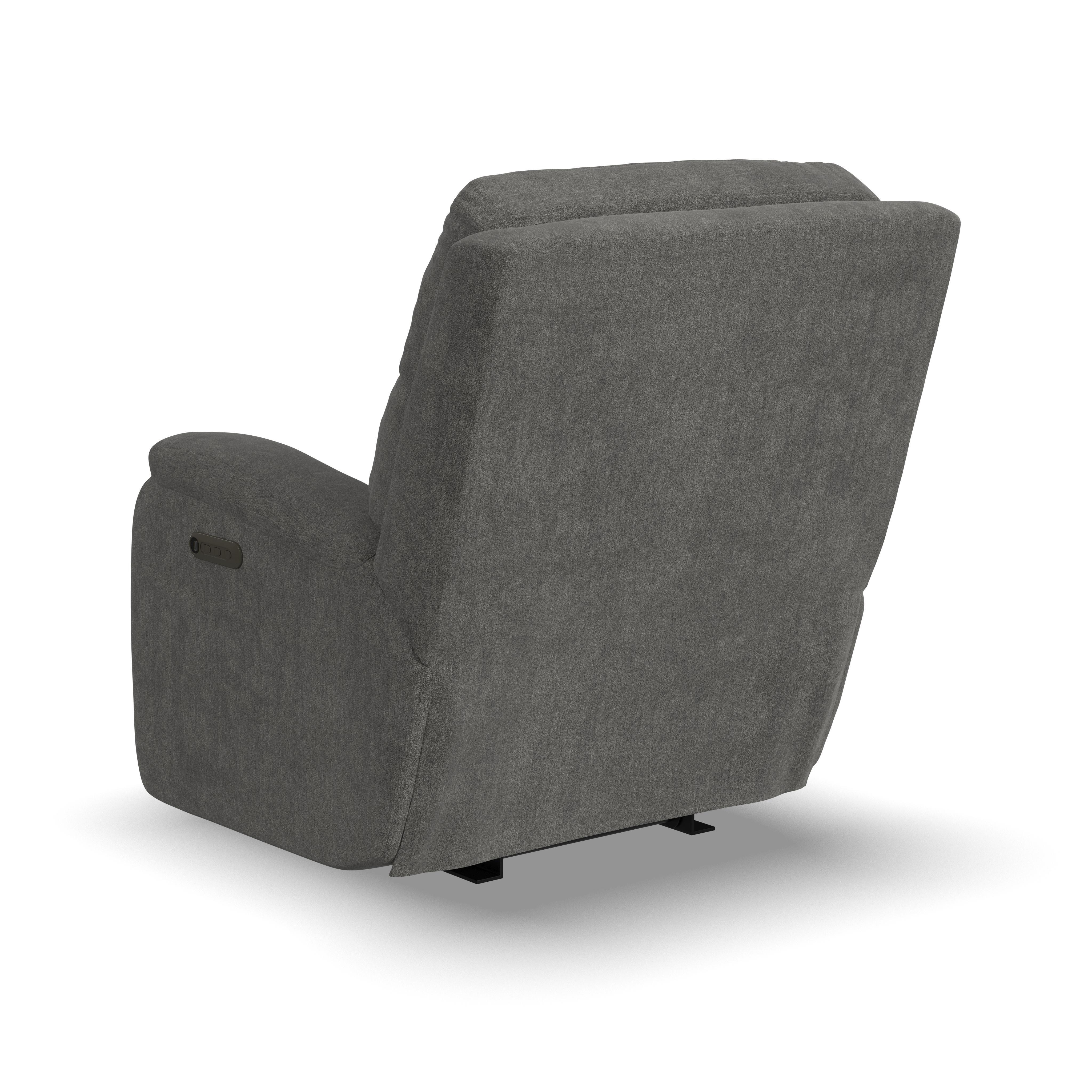 Penn - Power Rocking Recliner with Power Headrest & Lumbar - Premium Rocker Chairs from Flexsteel - Just $1812.50! Shop now at brett interiors