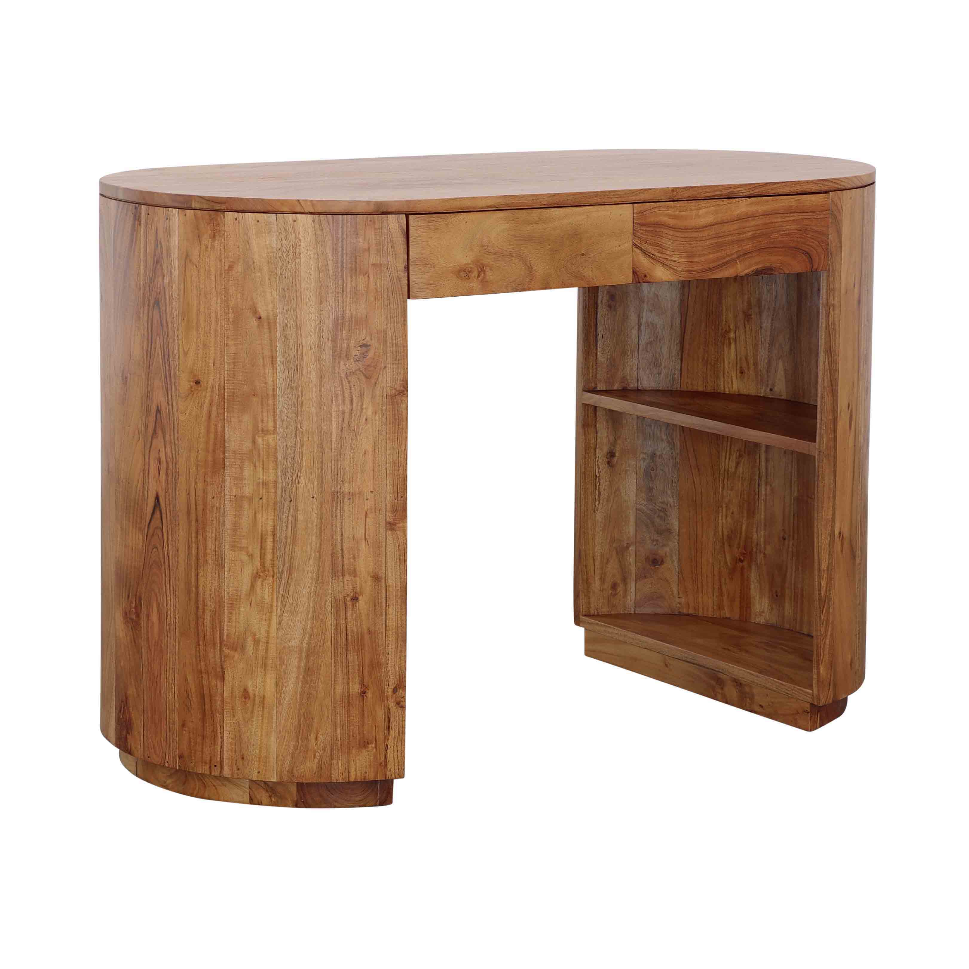 Khana - Natural Writing Desk - Natural - Premium Writing Desks from Coast2Coast Home - Just $2475! Shop now at brett interiors