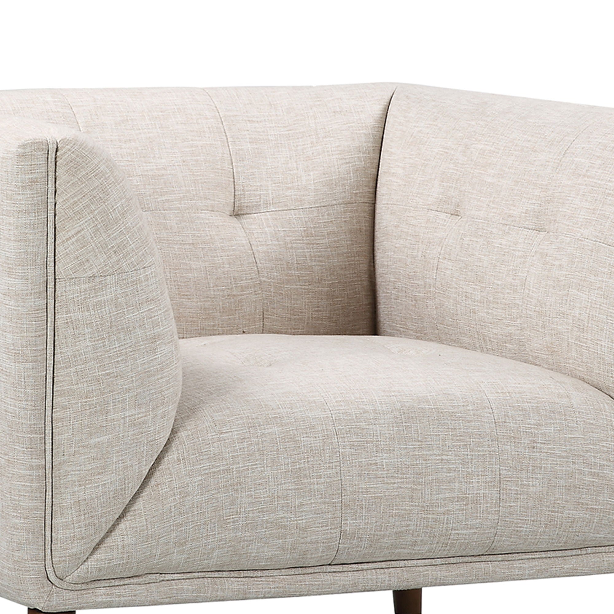 Hudson - Mid-Century Button - Tufted Chair - Premium Accent Chairs from Armen Living - Just $735! Shop now at brett interiors