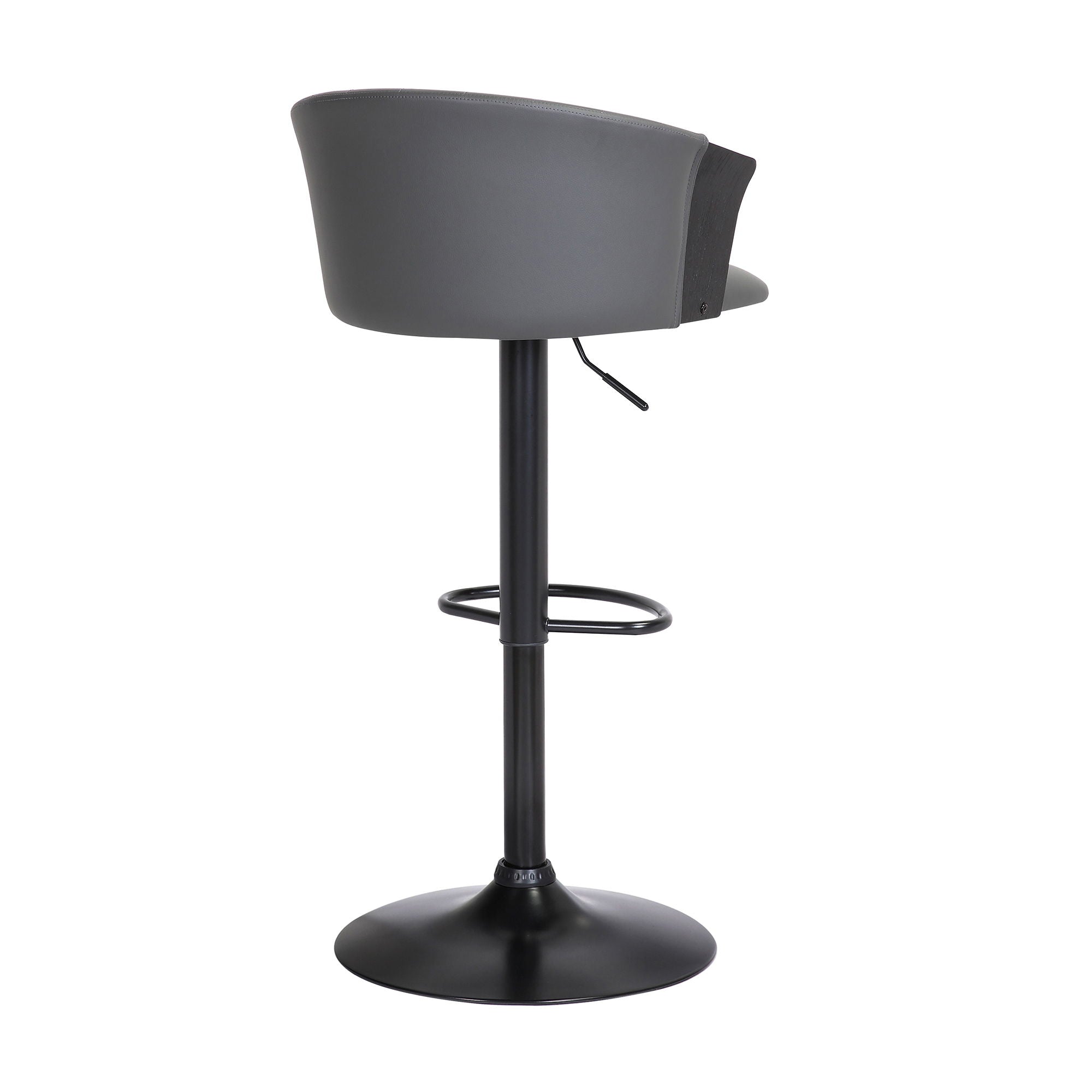 Lydia - Adjustable Wood Bar Stool - Premium Adjustable Height from Armen Living - Just $197.50! Shop now at brett interiors