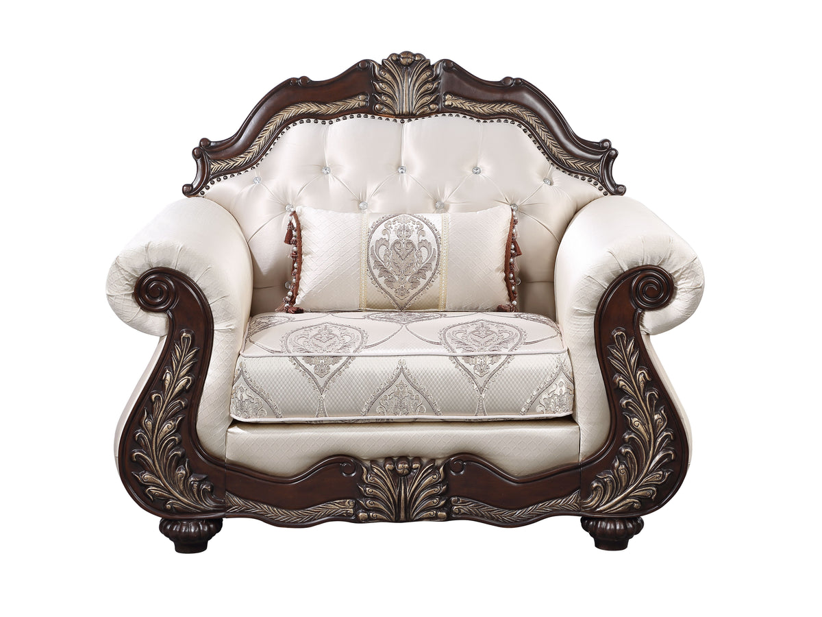 Palazzo Marina - Chair - White - Premium Arm Chairs from New Classic - Just $1122.50! Shop now at brett interiors