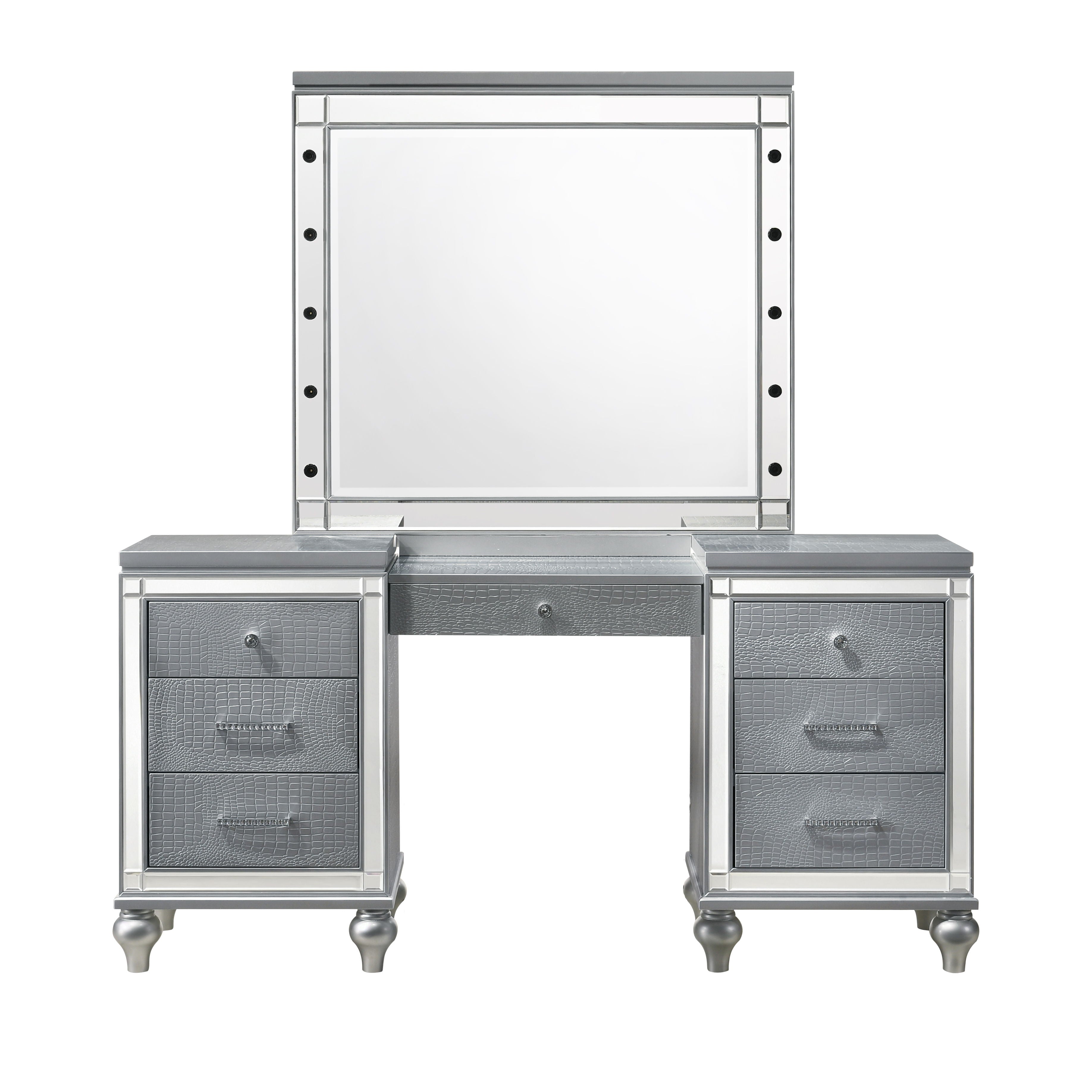 Valentino - Vanity Table Set - Premium Vanity Sets from New Classic - Just $1122.50! Shop now at brett interiors