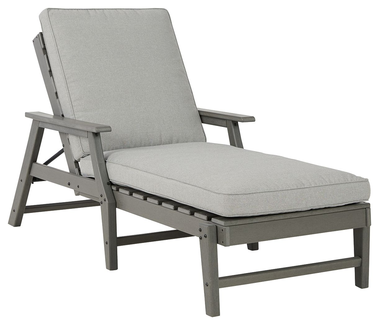 Visola - Gray - Chaise Lounge With Cushion - Premium Lounge Chairs from Signature Design by Ashley® - Just $944.38! Shop now at brett interiors