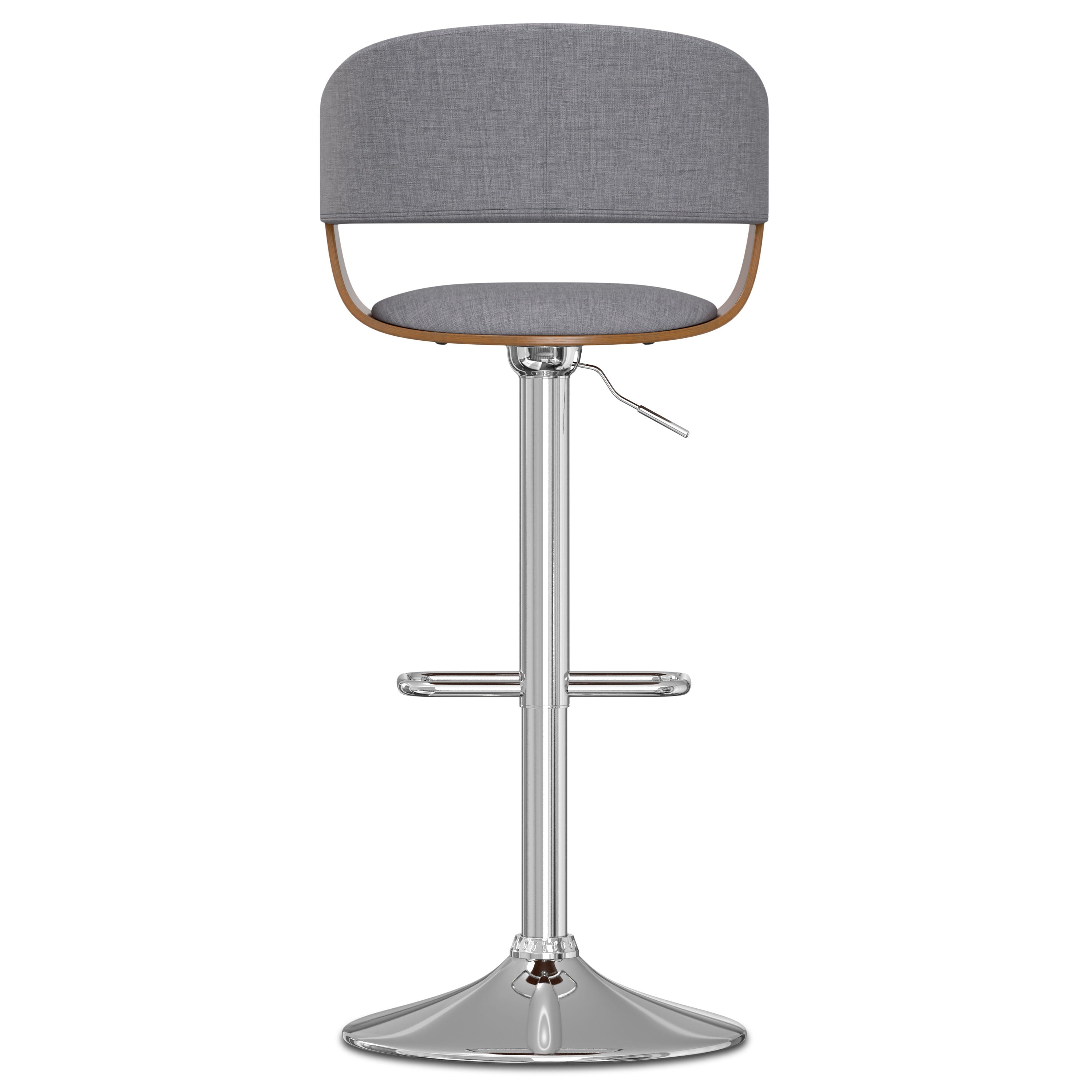 Lowell - Adjustable Swivel Bar Stool - Premium Bar Height (28"-30") from Simpli Home - Just $202! Shop now at brett interiors