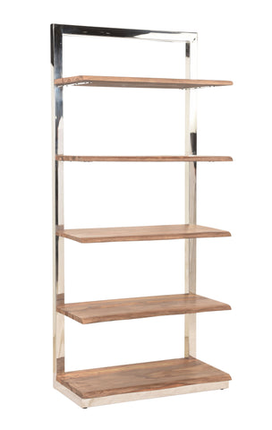 Brownstone 2.0 - Etagere - Stainless Steel - Premium Etageres from Coast2Coast Home - Just $4125! Shop now at brett interiors