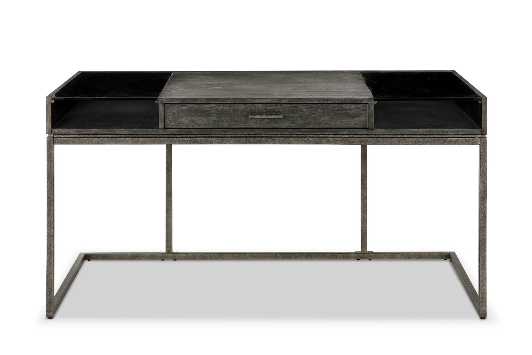 Fulton - Writing Desk - Dark Gray - Premium Writing Desks from Magnussen Furniture - Just $949! Shop now at brett interiors