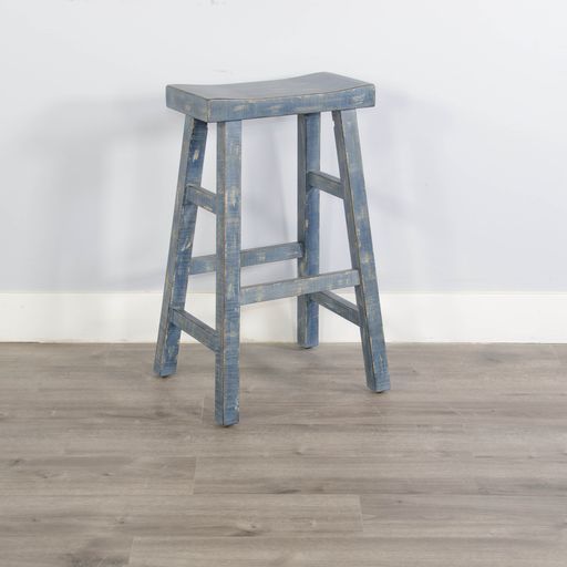 Marina - Stool With Wood Seat - Premium Counter Height (24"-27") from Sunny Designs - Just $112! Shop now at brett interiors