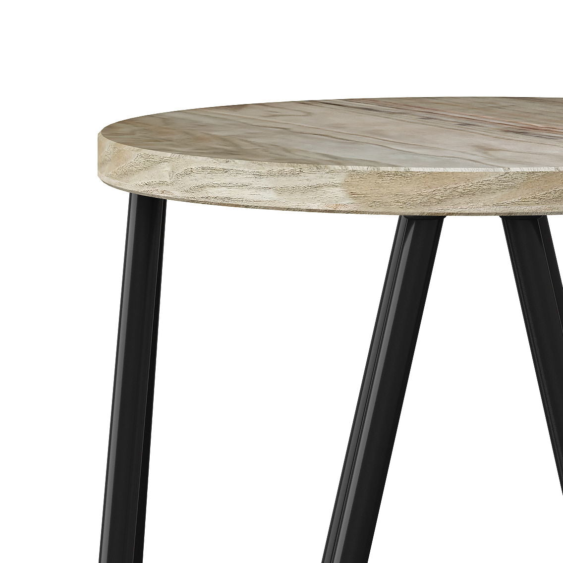 Simeon - 26" Metal Counter Height Stool with Wood Seat (Set of 2) - Premium Stool Sets from Simpli Home - Just $147! Shop now at brett interiors