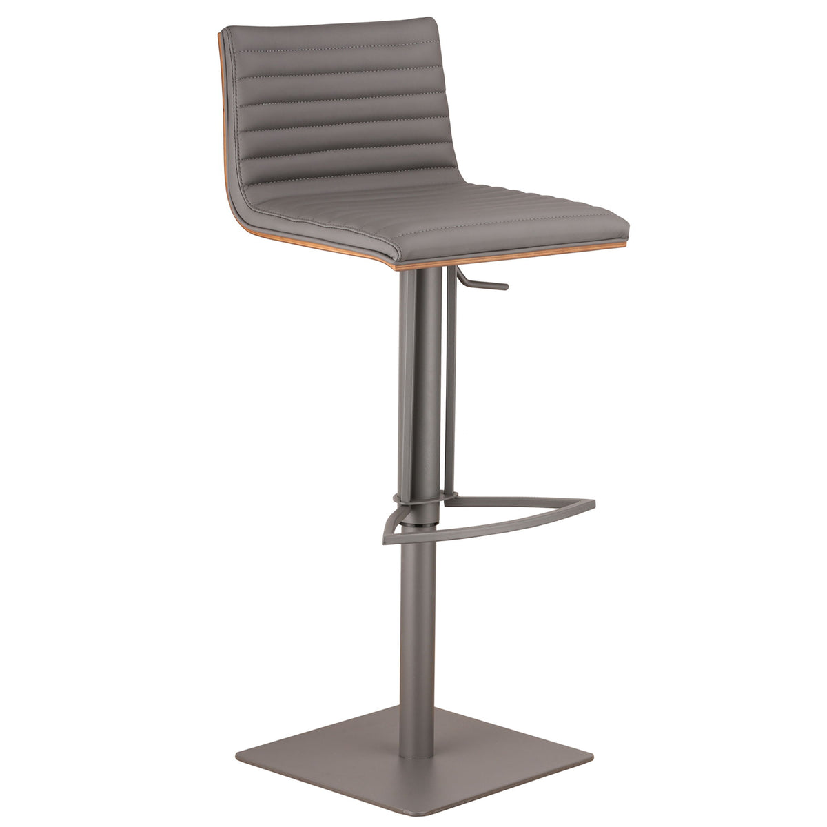 Café - Adjustable Swivel Bar Stool - Premium Adjustable Height from Armen Living - Just $392.50! Shop now at brett interiors