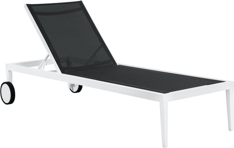 Nizuc - Outdoor Patio Chaise Lounge Chair - Premium Chaises from Meridian Furniture - Just $700! Shop now at brett interiors