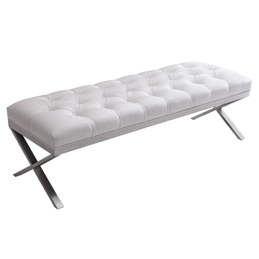 Milo - Bench - Premium Upholstered Benches from Armen Living - Just $752.50! Shop now at brett interiors