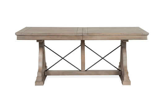 Paxton Place - Trestle Dining Table - Dovetail Grey - Premium Dining Tables from Magnussen Furniture - Just $1418! Shop now at brett interiors