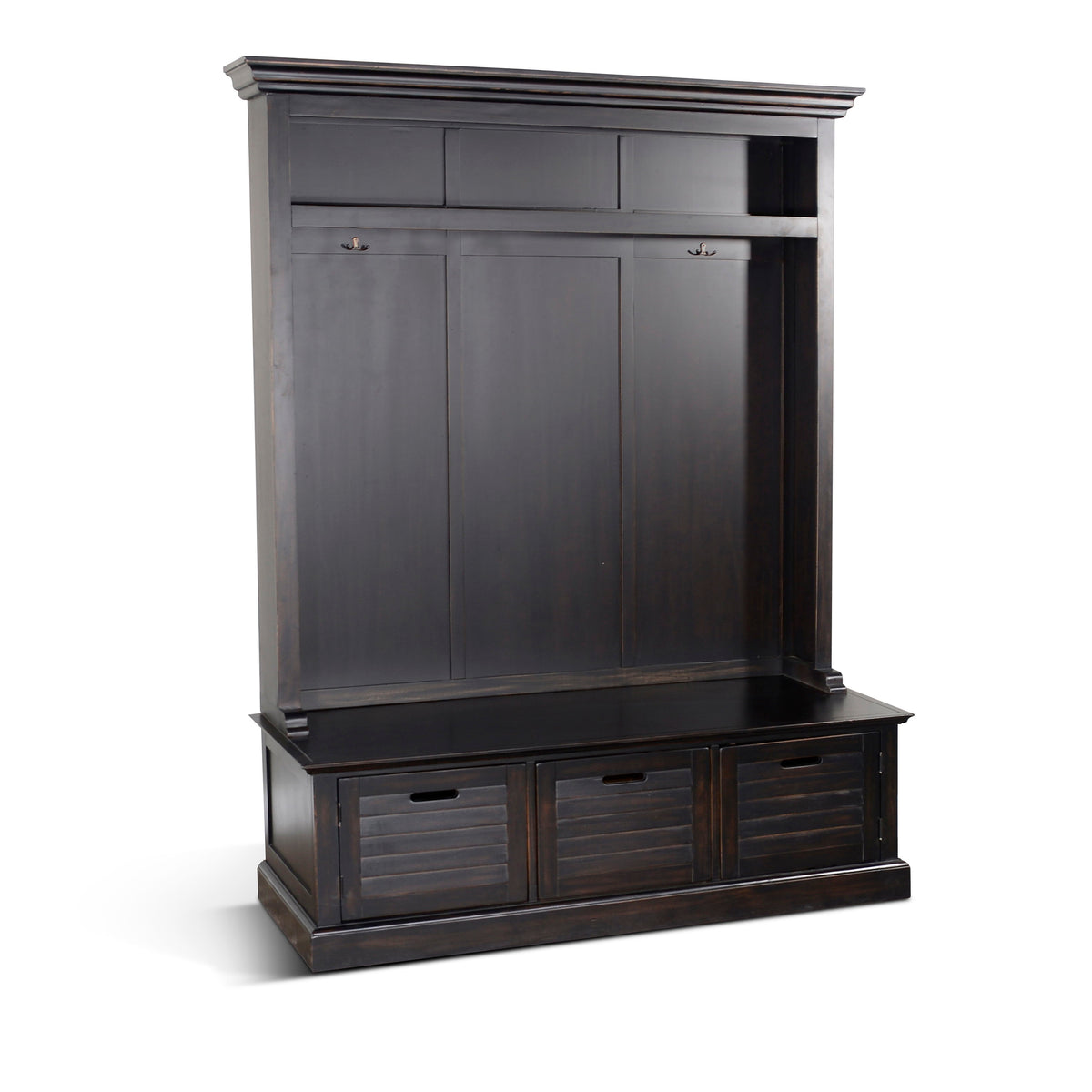 Dakota - Entry Locker - Black - Premium Hall Trees from Sunny Designs - Just $1398! Shop now at brett interiors