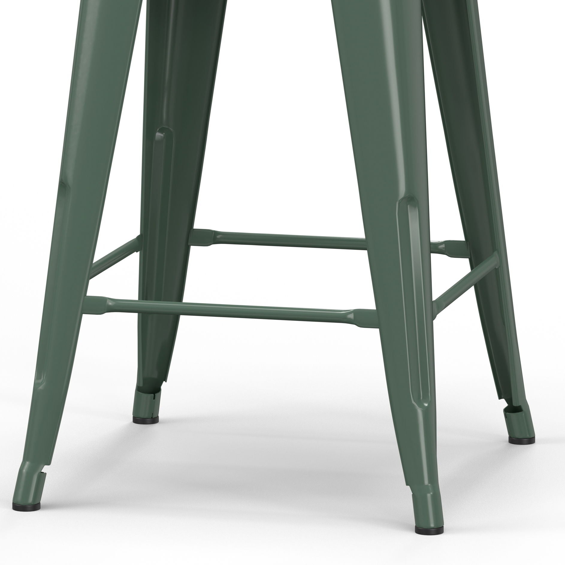 Rayne - 24" Metal Counter Height Stool (Set of 2) - Premium Stool Sets from Simpli Home - Just $149! Shop now at brett interiors