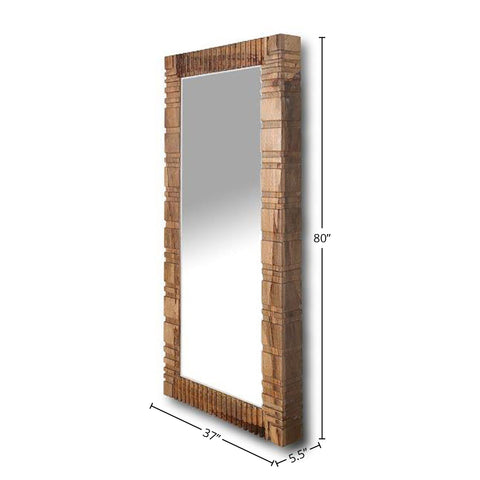 Crossings Downtown - Floor Mirror - Amber - Premium Floor Mirrors from Parker House - Just $922.50! Shop now at brett interiors