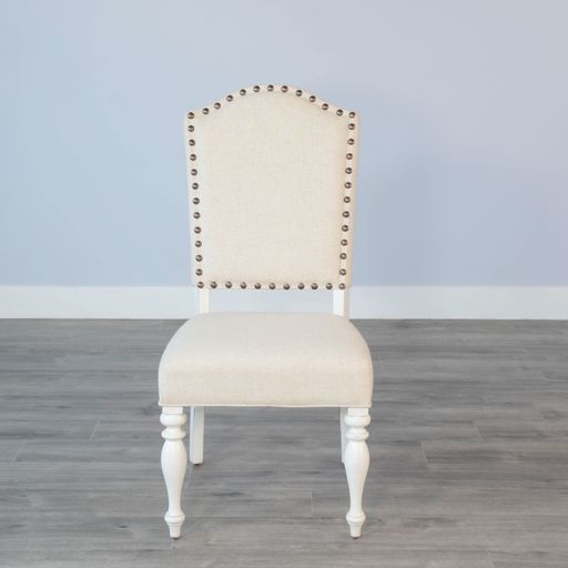 Carriage House - Chair With Cushion Seat & Back - White - Premium Side Chairs from Sunny Designs - Just $274! Shop now at brett interiors