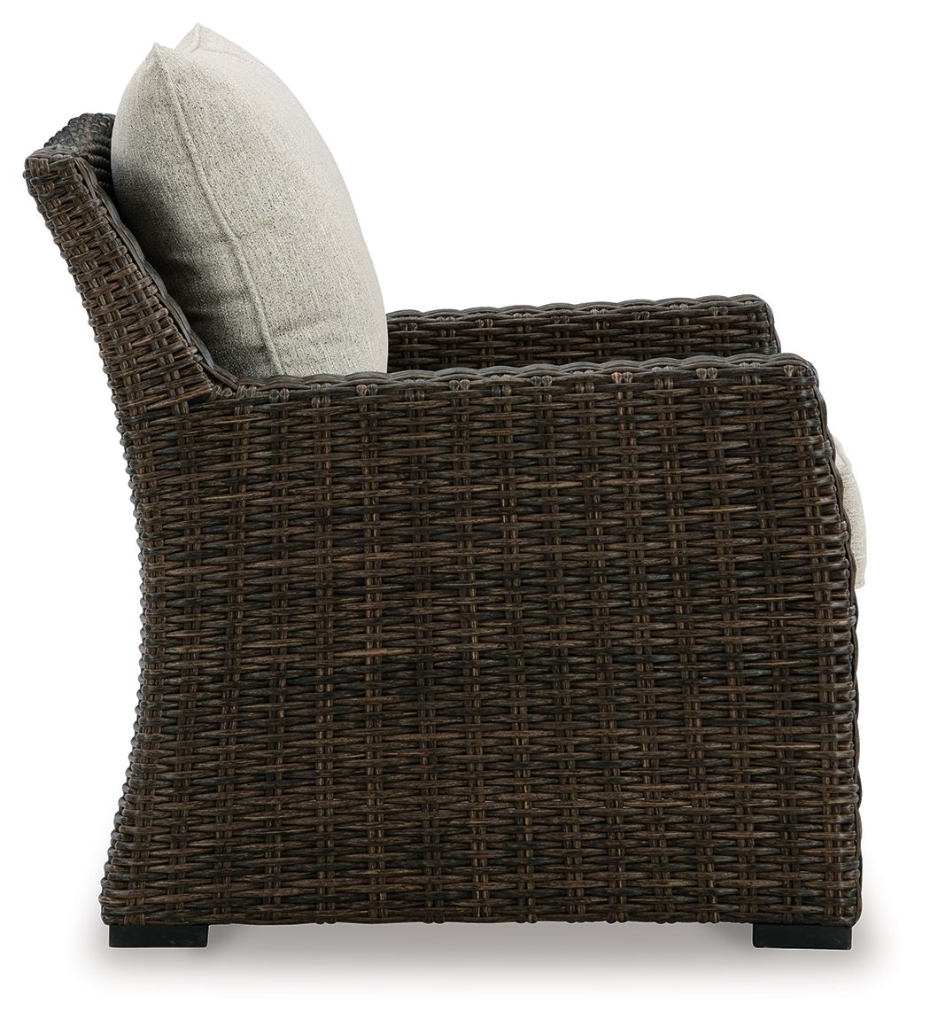 Brook Ranch - Brown - Lounge Chair With Cushion - Premium Lounge Chairs from Signature Design by Ashley® - Just $621.88! Shop now at brett interiors