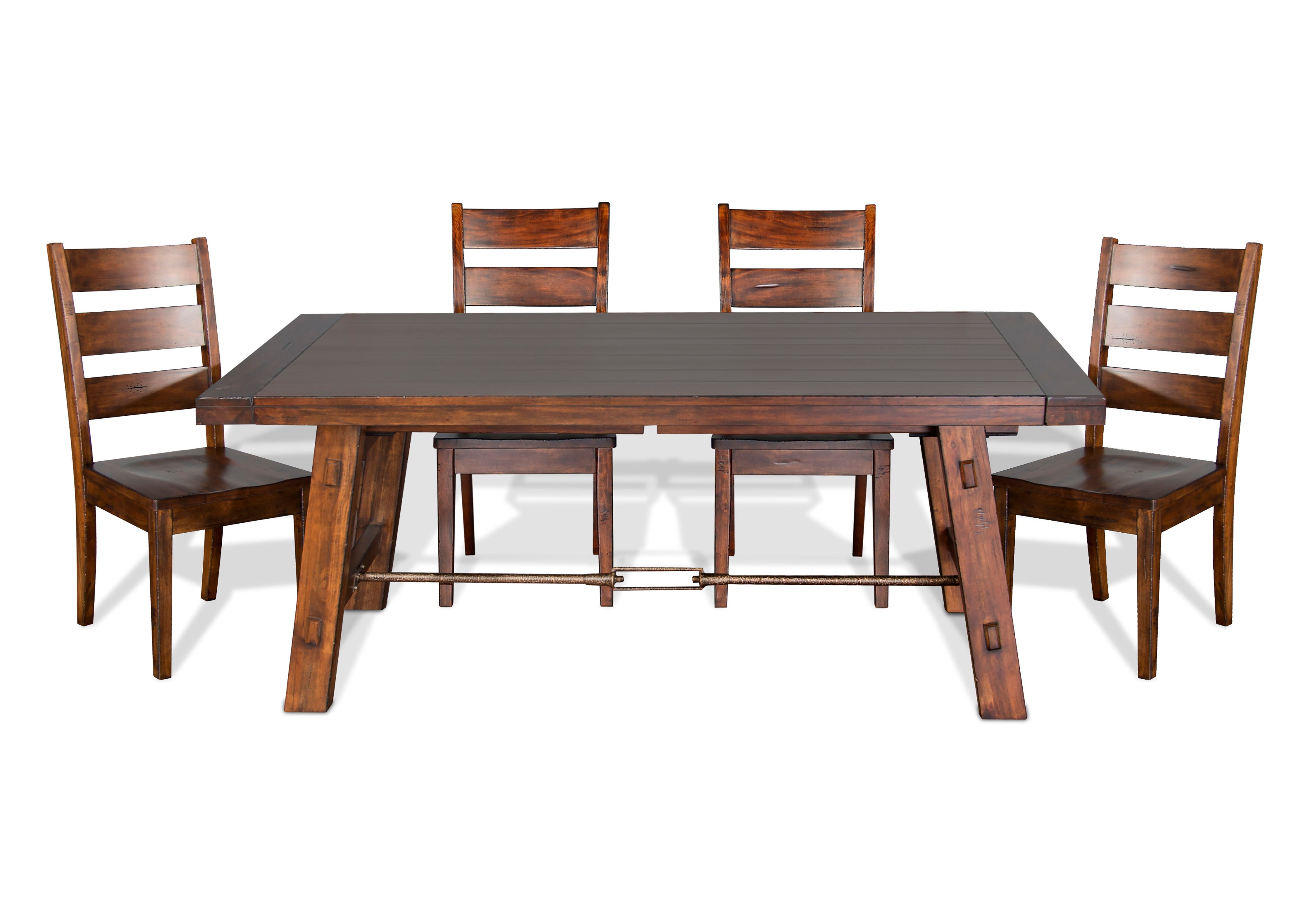 Tuscany - Extension Table - Dark Brown - Premium Dining Tables with Extensions from Sunny Designs - Just $1054! Shop now at brett interiors