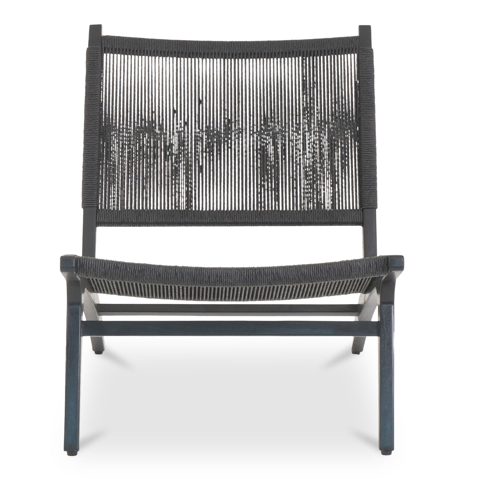 Palma - Outdoor Lounge Chair - Black - Premium Lounge Chairs from Moe's Home Collection - Just $2072.50! Shop now at brett interiors