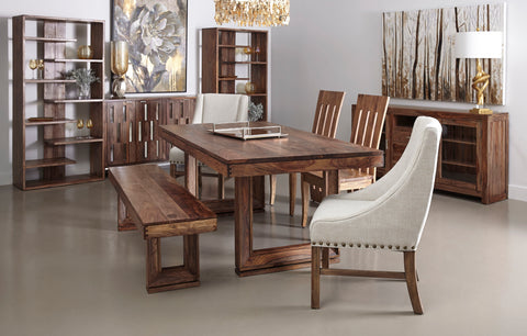 Brownstone - Solid Wood Table - Premium Dining Tables from Coast2Coast Home - Just $1485! Shop now at brett interiors