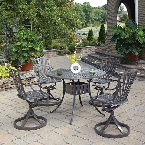 Grenada - Traditional - Outdoor Dining Table - Set - Premium 5 Piece Outdoor Sets from Homestyles - Just $3057.48! Shop now at brett interiors