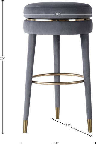 Coral - Counter Stool - Premium Counter Height (24"-27") from Meridian Furniture - Just $337.50! Shop now at brett interiors