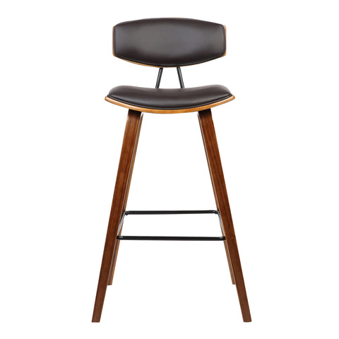 Fox - Mid-Century Bar Stool - Premium Counter Height (24"-27") from Armen Living - Just $202.50! Shop now at brett interiors