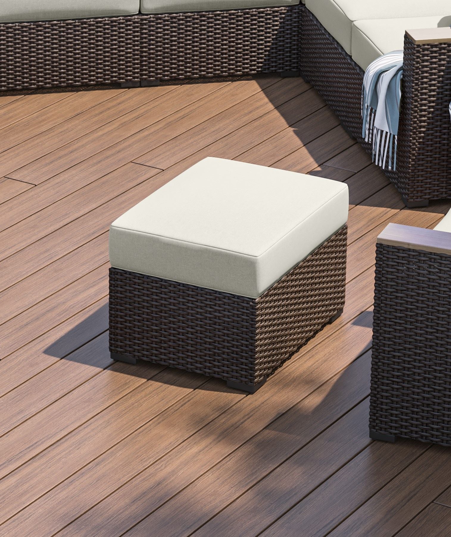 Palm Springs - Outdoor Ottoman - Premium Ottomans from Homestyles - Just $392.48! Shop now at brett interiors