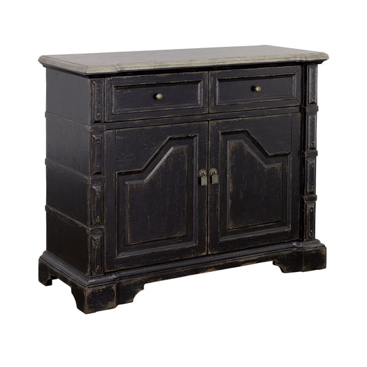 Midnight Storm - Two Door Two Drawer Cabinet - Off White - Premium Accent Cabinets from Coast2Coast Home - Just $3712.50! Shop now at brett interiors